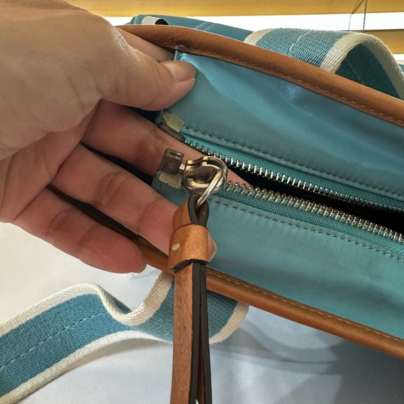 Coach Ocean Blue Handbag Vintage - Picture 8 of 8